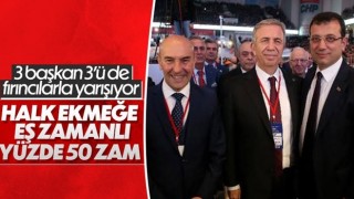 İstanbul, Ankara ve İzmir’de halk ekmeğe zam geldi