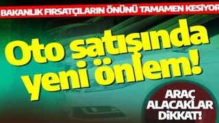 Otomobil alacaklar dikkat! Fiyatlar hızla düşerken bakanlıktan yeni hamle