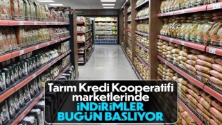 Tarım Kredi Kooperatifi marketlerinde indirim dönemi başlıyor