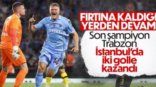 Trabzonspor, İstanbulspor'u mağlup etti