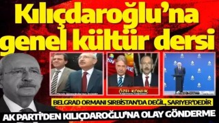 AK Parti'den Kemal Kılıçdaroğlu'na genel kültür dersi göndermesi: Mısır Çarşısı Mısır'da değil Fatih'tedir