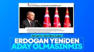 Alman gazetesi, Cumhurbaşkanı Erdoğan'ın yeniden adaylığını sorguladı