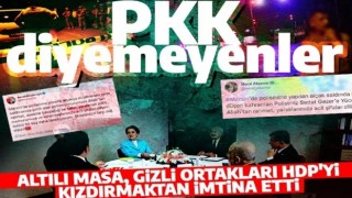 Altılı masa HDP'yi kızdırmaktan imtina etti! Saldırıyı kınarken 'PKK' diyemediler