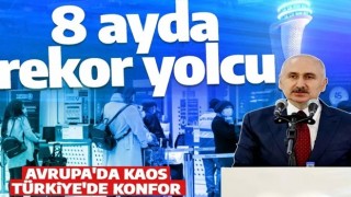 Bakan Karaismailoğlu havalimanlarından yararlanan yolcu sayısı söyledi: Yıllık yüzde 56,9 oranında arttı!