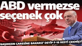 Cumhurbaşkanı Erdoğan ABD'ye F-16 resti çekmişti! İşte masadaki diğer seçenekler