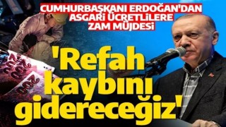 Cumhurbaşkanı Erdoğan müjdeyi verdi! Asgari ücret, emekli ve memura rekor zam geliyor