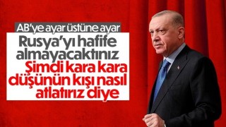 Cumhurbaşkanı Erdoğan: Rusya hafife alınacak bir ülke değil