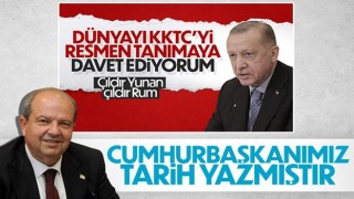 Ersin Tatar: Cumhurbaşkanı Erdoğan tarih yazmıştır