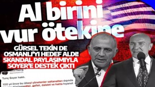 Gürsel Tekin de Osmanlı'yı hedef aldı! Skandal paylaşımıyla Soyer'e destek çıktı