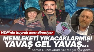 HDP'nin kuyruk acısı devam ediyor! Semra Güzel'in tutuklanması sonrası yine tehdit dili: ''Bu memleketi başınıza yıkacağız''