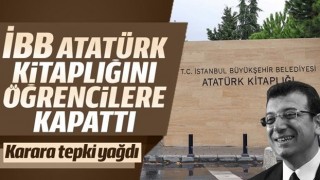 İBB Atatürk Kitaplığı’nı kullanıma kapattı