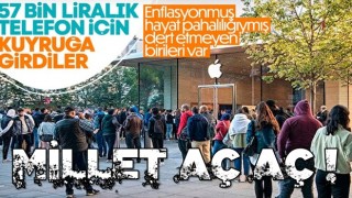 İstanbul'daki Apple mağazalarının önünde İPhone kuyruğu