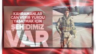 Milli Savunma Bakanlığı: Piyade Üsteğmen Serkan Erkuş şehit oldu .