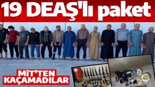 MİT'ten Suriye'de operasyon! Saldırı hazırlığındaki 19 DEAŞ'lı yakalandı