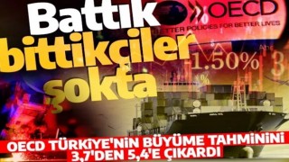 OECD Türkiye'nin büyüme tahminini yeniden yükseltti! Küresel piyasalarda ekonomik görünüm karardı