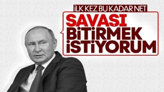 Putin: Savaşı bitirmek istiyoruz