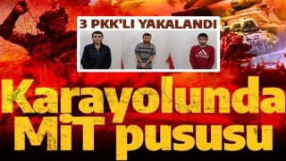 Son dakika: MİT'ten Suriye'de nokta operasyonu! 3 PKK'lı yakalandı