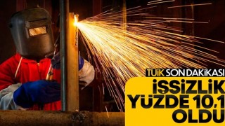 Temmuz'da işsizlik 10,1 oldu