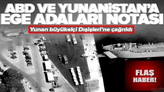 Yunan Büyükelçi Dışişleri'ne çağrıldı.