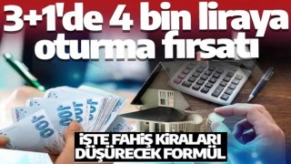 3+1 evde 4 bin liraya oturma imkanı! İşte kiraları düşürecek bomba formül