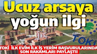 464 bin kişi arsa 41 bin kişi işyeri için başvuru yaptı! Cumhuriyet tarihinin en büyük projesine yoğun ilgi