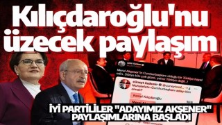 Altılı masa dağılıyor! İP'lilerden Kılıçdaroğlu'nu üzecek paylaşım: Adayımız Akşener