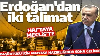 Anayasa çalışması haftaya Meclis’te! Cumhurbaşkanı Erdoğan'dan iki talimat