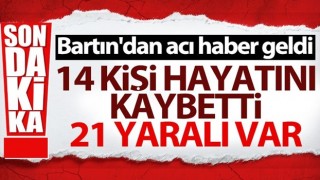 Bakan Soylu: Bartın'da 14 işçi hayatını kaybetti