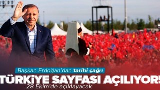 Başkan Recep Tayyip Erdoğan'dan tarihi çağrı! AK Parti'nin Vizyon Belgesi 28 Ekim'de açıklanacak .