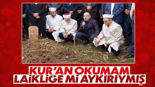 Bekir Bozdağ: Kur'an okumak laiklikle ilişkilendirilemez