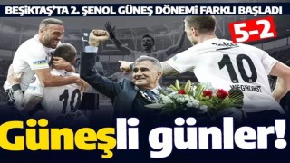 Beşiktaş gol oldu yağdı