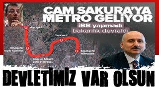 Çam ve Sakura Şehir Hastanesi'ne metro geliyor! Ulaştırma ve Altyapı Bakanı Adil Karaismailoğlu'ndan önemli açıklama.