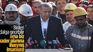 Cumhurbaşkanı Erdoğan Bartın'da incelemelerde bulundu