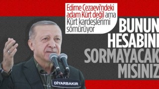 Cumhurbaşkanı Erdoğan: HDP, Kürt kardeşlerimi sömürüyor