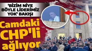 Cumhurbaşkanı Erdoğan'ı camdan izleyen CHP'li: Engin Özkoç