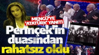 Duadan rahatsız olan Nevşin Mengü’ye Doğu Perinçek’ten kelimesiz yanıt