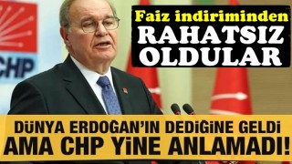 Dünya anladı CHP anlamadı! Faiz indiriminden rahatsız oldular