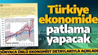 Dünyaca ünlü ekonomistten 'ekonomi kötü' diyenleri çıldırtan paylaşım: Türkiye patlama yapacak