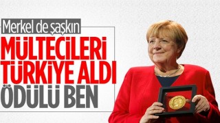 Eski Almanya Başbakanı Merkel, 2022 Nansen Mülteci Ödülü'nü aldı