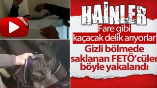 FETÖ şüphelilerine yapılan operasyonda 2 kişi gizli bölmede yakalandı