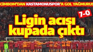 Galatasaray'dan gol patlaması! Kupada Kastamonuspor'u dağıttılar: 7-0