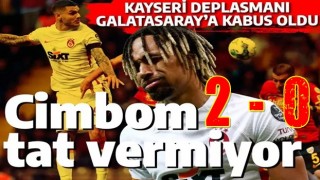 Galatasaray'ın atakları puan almaya yetmedi! Cimbom, Kayserispor'a 2-1 mağlup oldu