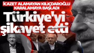 İcazet alamayan Kılıçdaroğlu, Türkiye'yi hedef aldı: ABD'de Türkiye'yi şikayet etti