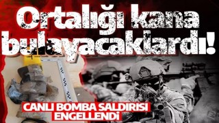 İçişleri duyurdu: Ortalığı kana bulayacaklardı! Canlı bomba yeleği ele geçirildi