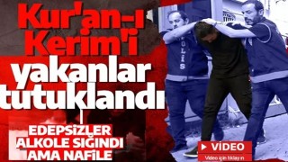 İzmir'de Kur'an-ı Kerim'i yakanlar tutuklandı! Zanlıların ilk ifadesi ortaya çıktı