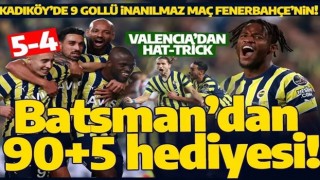 Kadıköy'de çılgın maç: Tam 9 gol! Fenerbahçe, Karagümrük'ü 90+5'te yıktı