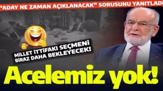 Karamollaoğlu "Aday ne zaman açıklanacak?" sorusunu yanıtladı: 2 gün içinde!..