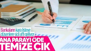 Kredi kartı borcunu ödeyenlerin sicilleri temizlenecek