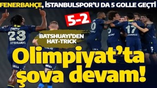 Lider Fenerbahçe'de şov devam ediyor! İstanbulspor'u da 5'lediler!