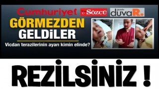 Malum yandaş medya özel hastanede yaşlı hastaya yapılan çirkin muameleyi görmezden geldi